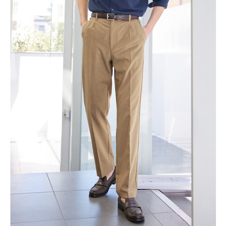 軽くてサラッとツータックパンツ70[品番：ATTW0007104