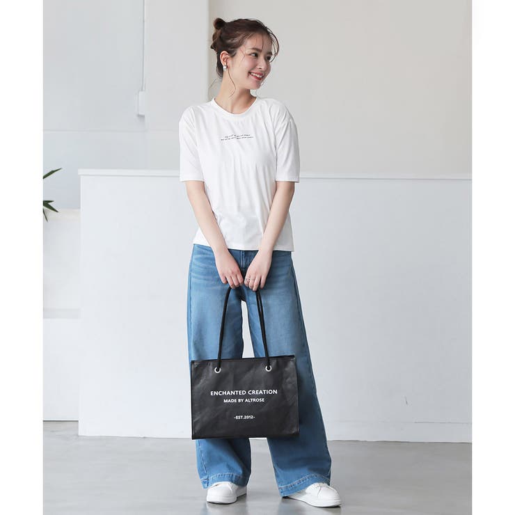 ショッパー風 トートバッグ ショッパー[品番：ALTB0002134