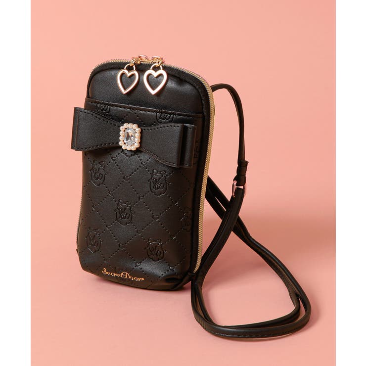 Louis QuATORZE LALA ROSE(ローズ) レディース クロスバッグ Maria La Rosa(マリア ラ ローザ) 】 HEART MINI BAG