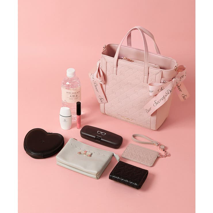 Rosemuse ロゼミューズ studs 買い漁り shoulder bag ピンク