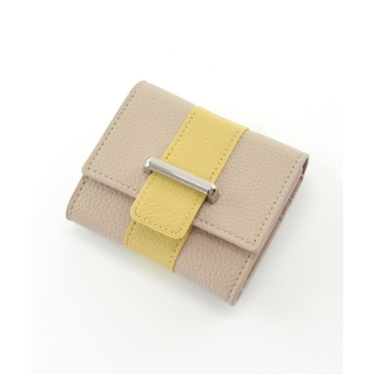 ベージュイエロー | 三つ折り財布 財布 さいふ | ALTROSE