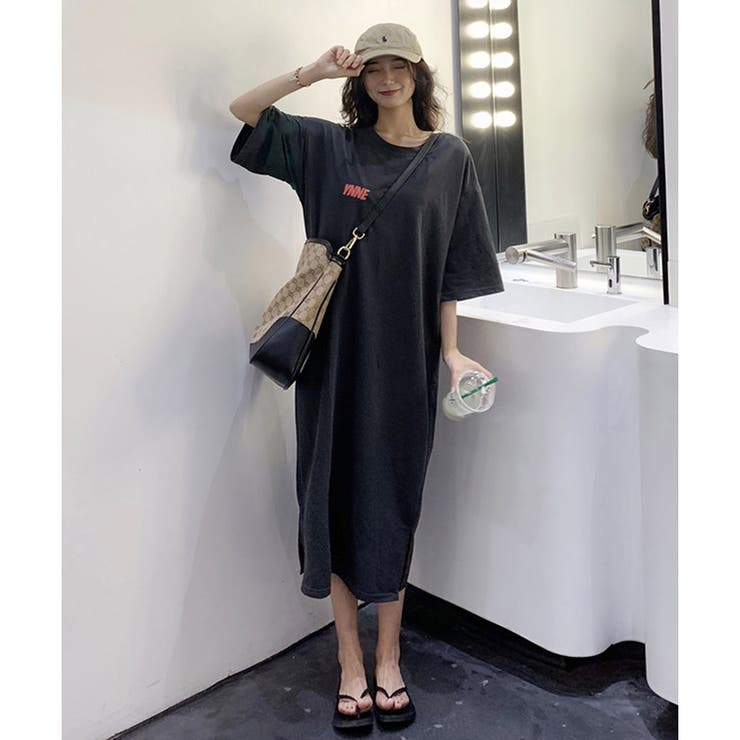 バックプリント カットソー ワンピース | ALTROSE | 詳細画像3 