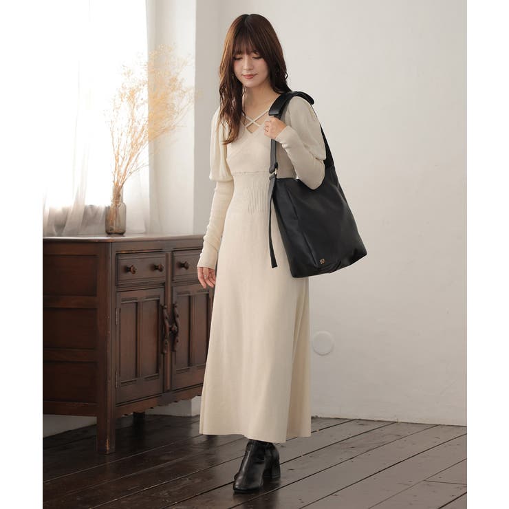 リボン トートバッグ トート | ALTROSE | 詳細画像7 