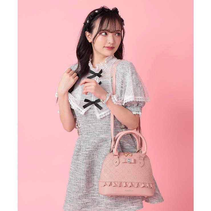 希少カラー✨美品✨アンテプリマ ミニボストンバッグ ローズゴールド ピンク 美品✨アンテプリマ ミニボストン ワイヤーバッグ ローズ