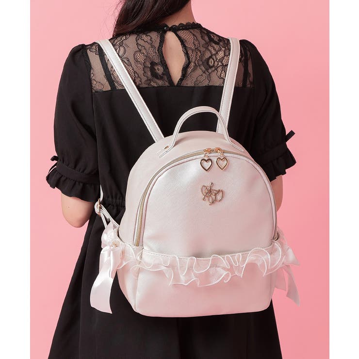 LIZLISA リズリサ ロングリボンリュック リュック ロングリボン