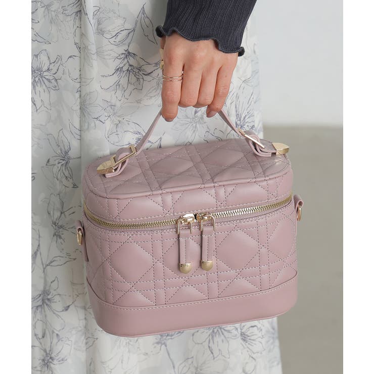 original/再入荷】Pd bijou quilting vanity bag | POMME d'amour