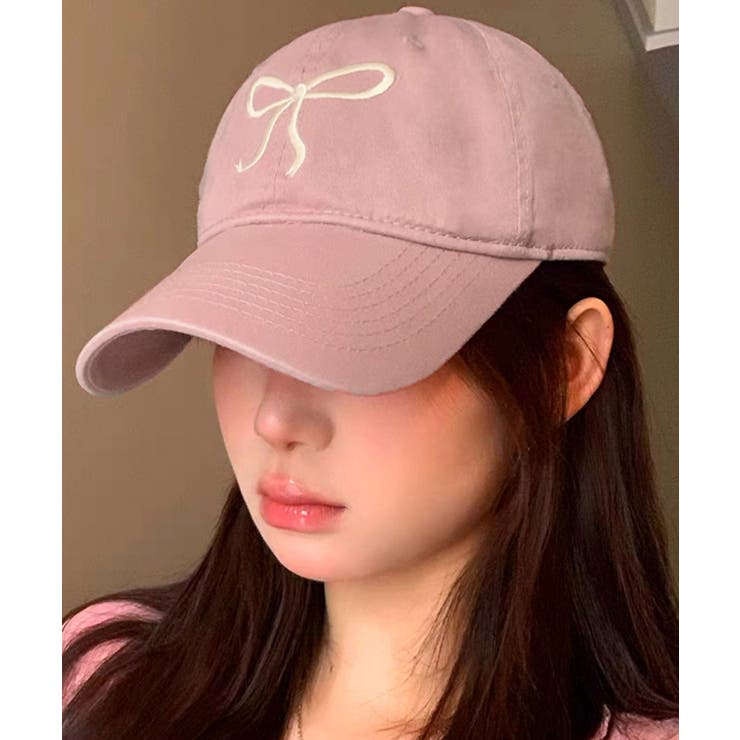 リボン刺繍キャップ | ALTROSE | 詳細画像1 