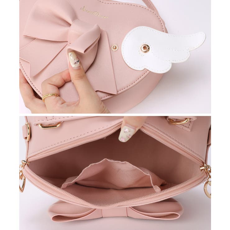 リボンハートバッグ ピンク リボンハートBag │ 池袋PARCO-パルコ-