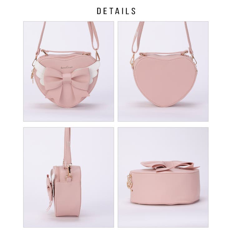 リボンハートバッグ ピンク ☆新作が入荷しました☆ | ベイビー大阪店ブログ