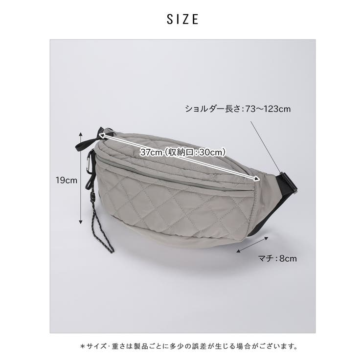 ボディバッグ ウエストバッグ キルト[品番:ALTB0002622 ボディバッグ ウエストバッグ キルト[品番:ALTB0002622