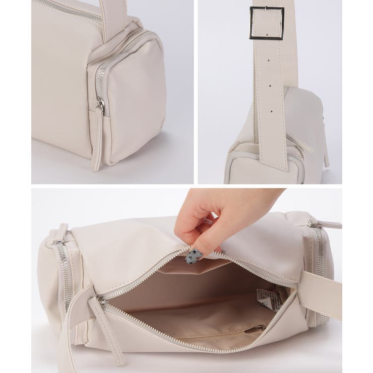 ロラライハリス♡テラコッタローズベロア♡刺繍のふんわり軽量ショルダーバッグ ロラライハリス♡テラコッタローズベロア♡刺繍のふんわり軽量