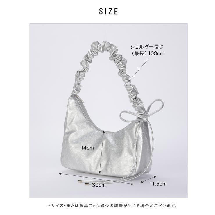 ショルダーバッグ・ポシェット ROSA ROUND BUCKLE BAG (SILVER) 31Et1PA+dKL._UY900_.jpg