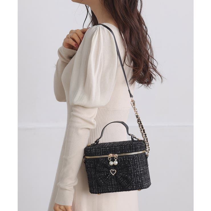 ツイード りぼん リボン[品番：ALTB0002672]｜ALTROSE（アルトローズ