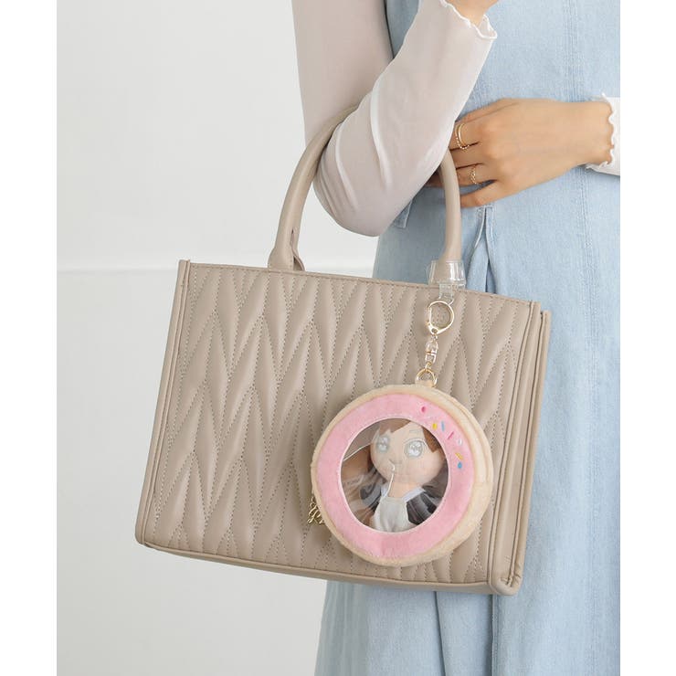 RoseMuse ロゼミューズ トートバッグ ぬいぐるみポーチ ピンク plush doll carrying pouch – BUNNY APARTMENT