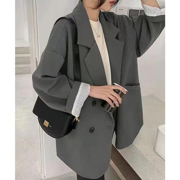 グレー | ジャケット ビッグシルエット | ALTROSE