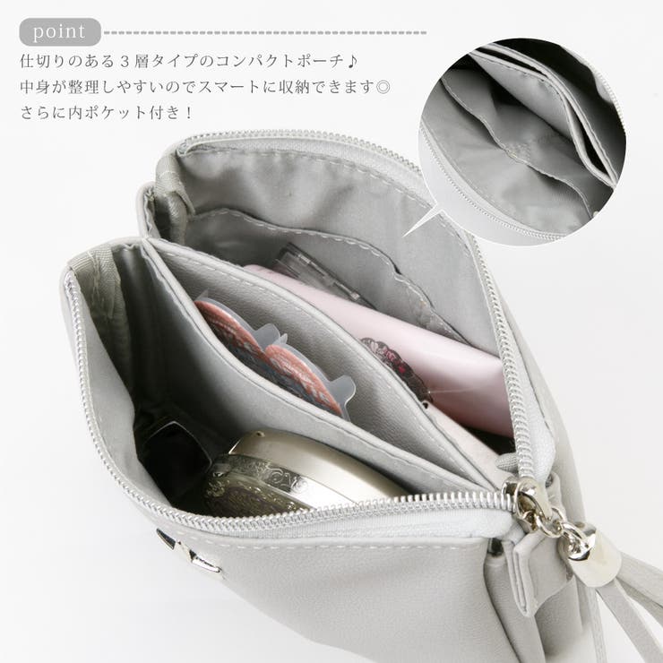 ポーチ かわいい 小物入れ 品番 Altb Altrose アルトローズ のレディースファッション通販 Shoplist ショップリスト