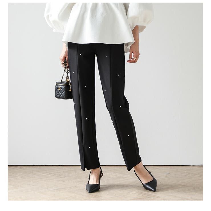 ルイヴィトン すばらしい ガウチョパンツ リボン 