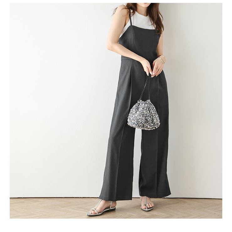 ２wayサロペット キャミソール バックリボン | AMELY | 詳細画像13 