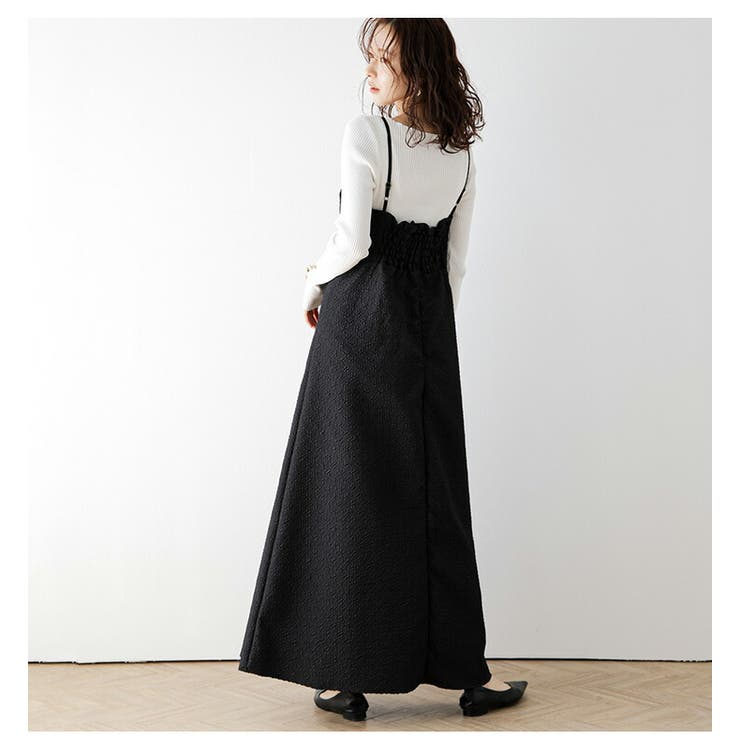 ワンピース ジャガード キャミワンピ[品番：AMLW0002773]｜AMELY
