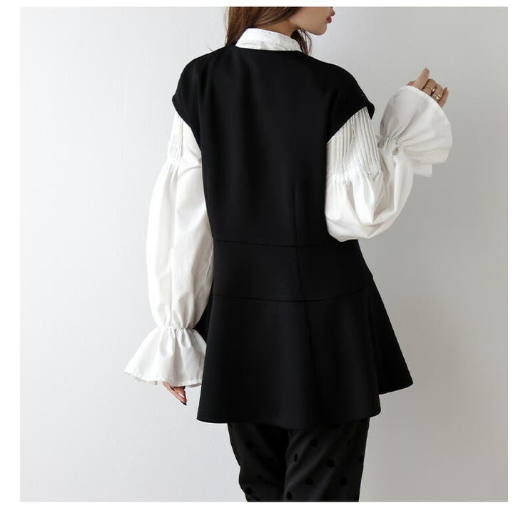 フリル キャンディースリーブ プリーツ | AMELY | 詳細画像6 