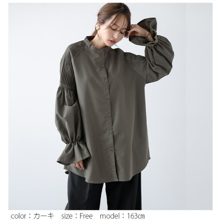 フリル キャンディースリーブ プリーツ | AMELY | 詳細画像8 