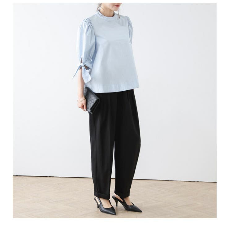 ブラウス カフス リボン | AMELY | 詳細画像10 