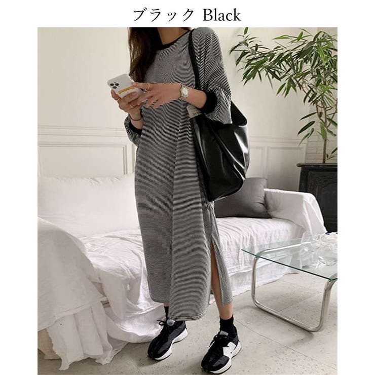 ボーダーワンピース ワンピース レディース 品番 Amlw Amely エメリー のレディースファッション通販 Shoplist ショップリスト