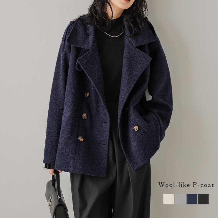 glamb Crawford がたい Pコート 定価4万7850円