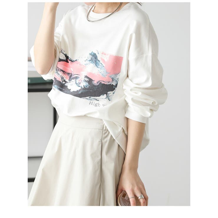 トップス ロンT 長袖Tシャツ | AMELY | 詳細画像9 