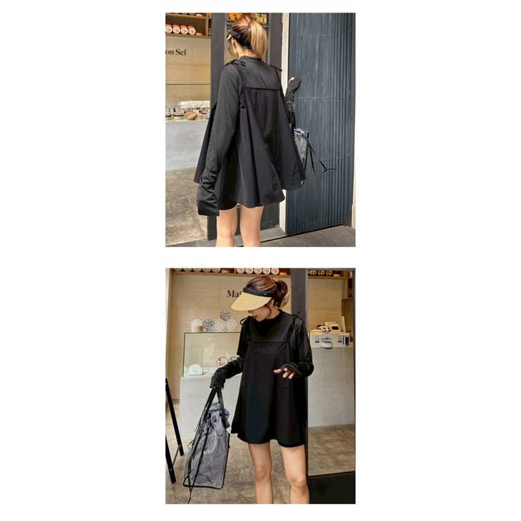 コラボ ラッシュガード 服見え[品番：AMLW0003133]｜AMELY