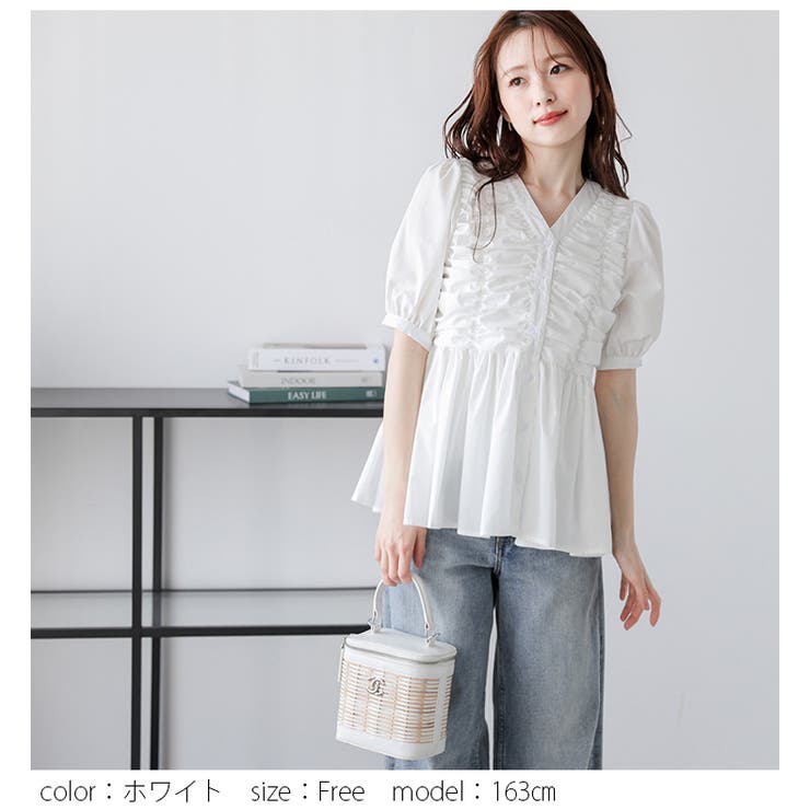 puff camisole ブラウス（シャツ／ブラウス）｜Plage