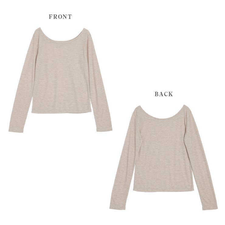 トップス シアー シンプル | AMELY | 詳細画像14 