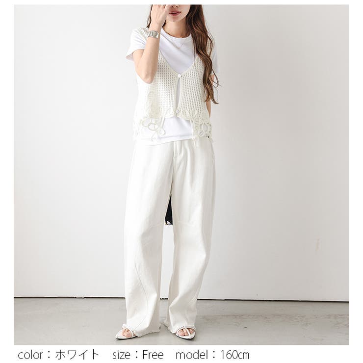 クロシェ かぎ針編み コード刺繍 | AMELY | 詳細画像7 