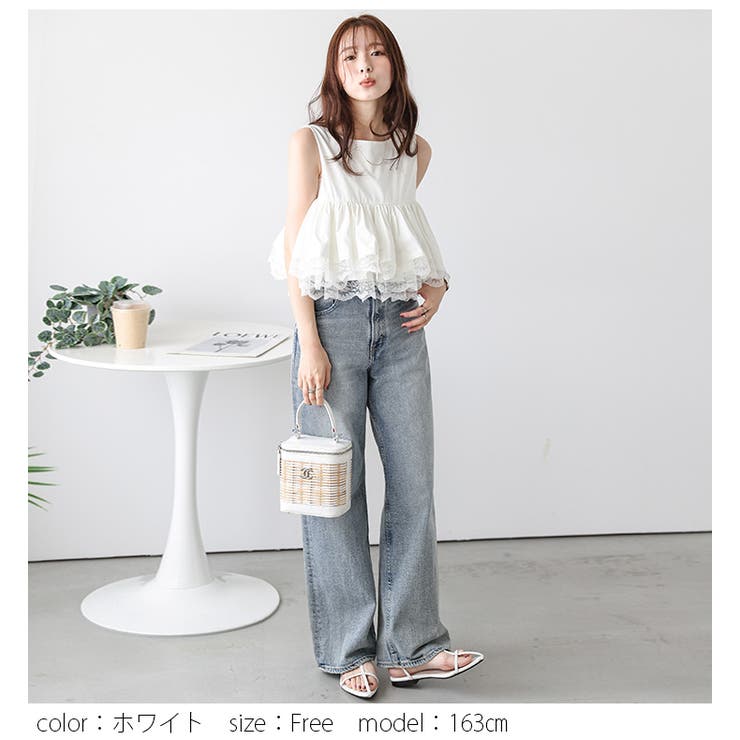 レース フリル ティアード | AMELY | 詳細画像5 