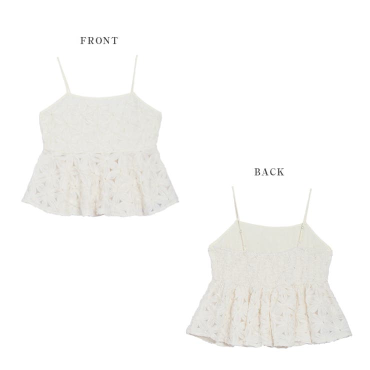 キャミソール レイヤード チュール | AMELY | 詳細画像14 