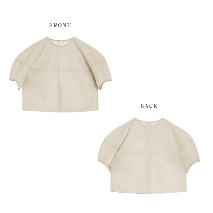 シアー バルーン プルオーバー | AMELY | 詳細画像14 