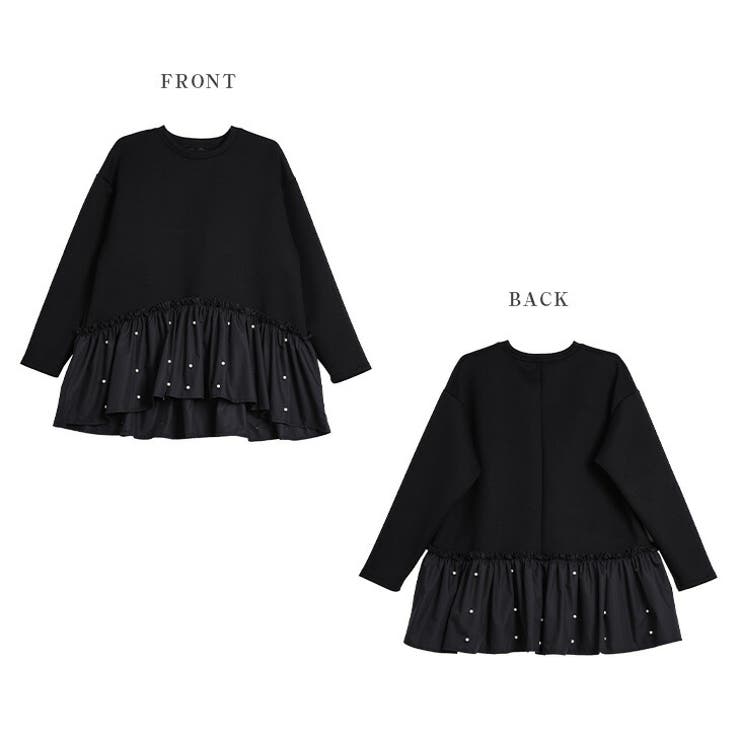 パール付き ペプラム フリル | AMELY | 詳細画像14 