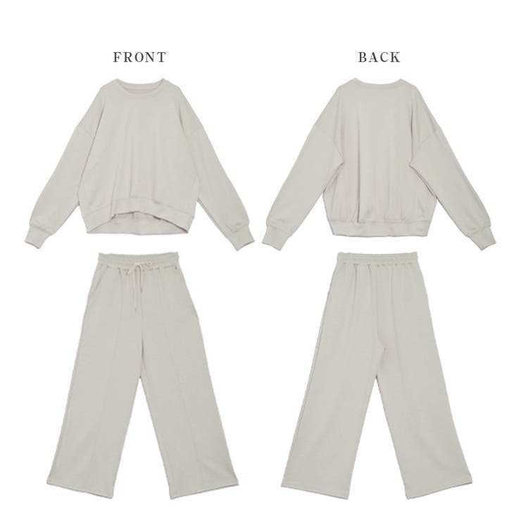 セットアップ ルーズ ドロップショルダー | AMELY | 詳細画像14 