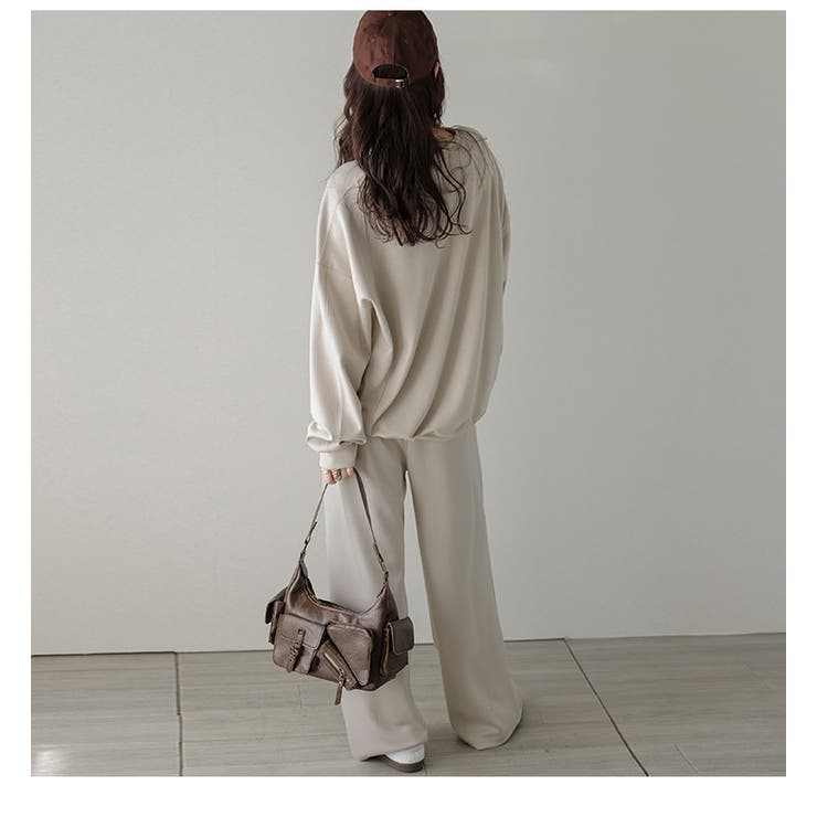 セットアップ ルーズ ドロップショルダー | AMELY | 詳細画像7 