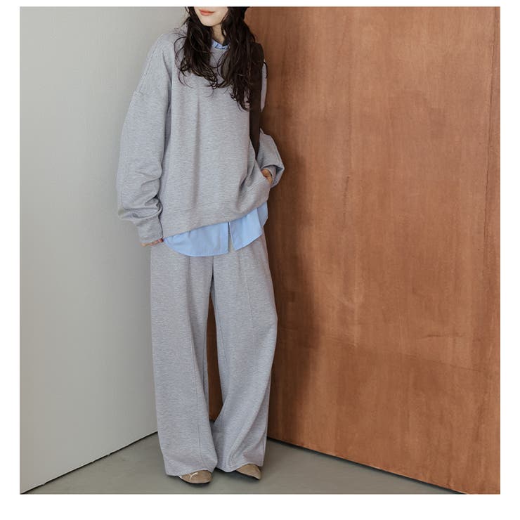 セットアップ ルーズ ドロップショルダー | AMELY | 詳細画像9 