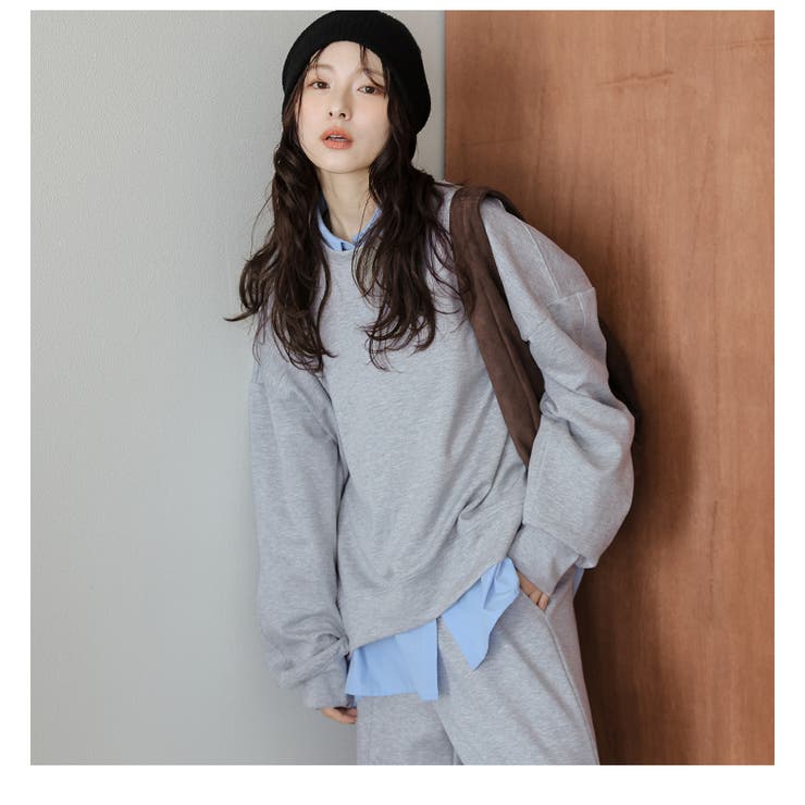 セットアップ ルーズ ドロップショルダー | AMELY | 詳細画像10 