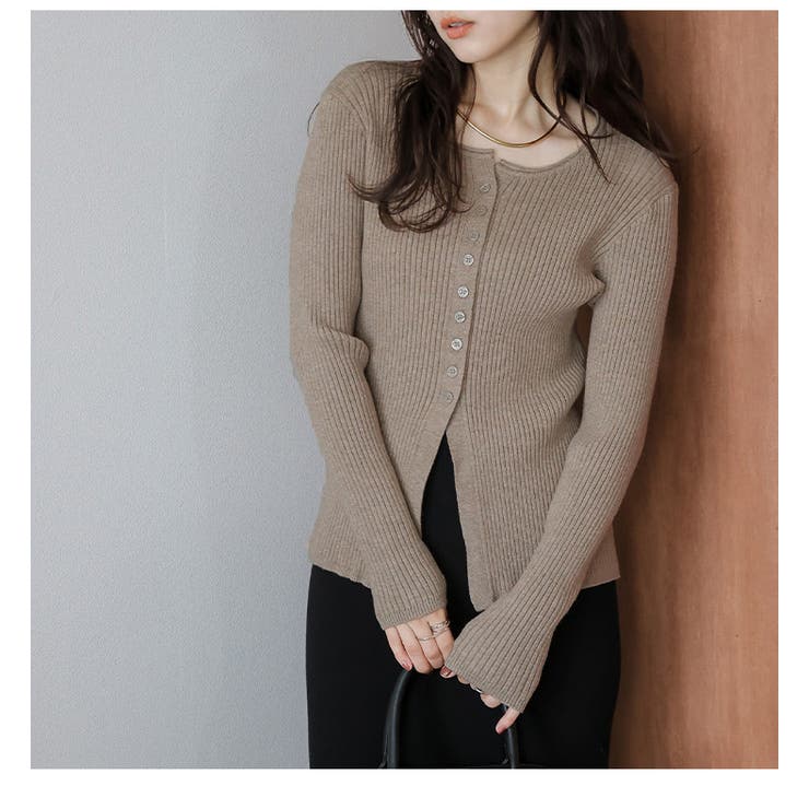 ニット プルオーバー リブニット | AMELY | 詳細画像13 