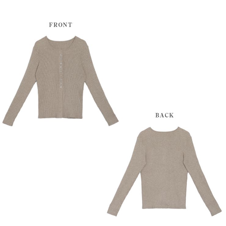 ニット プルオーバー リブニット | AMELY | 詳細画像14 