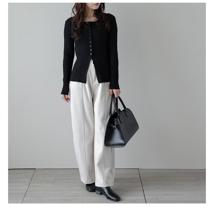 ニット プルオーバー リブニット | AMELY | 詳細画像6 