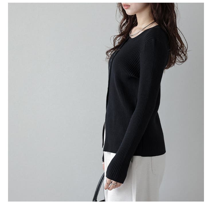 ニット プルオーバー リブニット | AMELY | 詳細画像7 