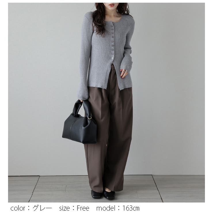 ニット プルオーバー リブニット | AMELY | 詳細画像8 