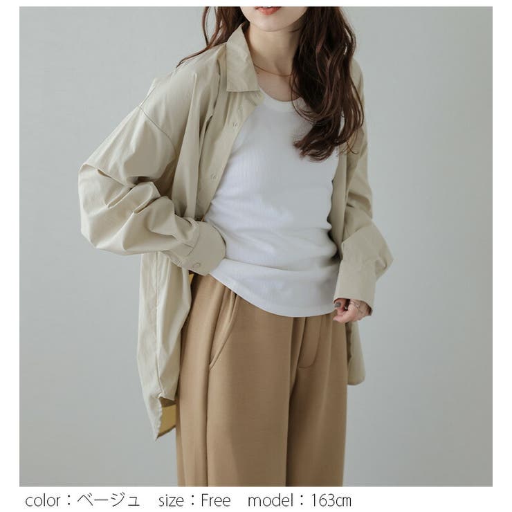 シャツ ルーズ オーバーサイズ | AMELY | 詳細画像8 