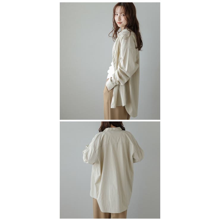 シャツ ルーズ オーバーサイズ | AMELY | 詳細画像9 