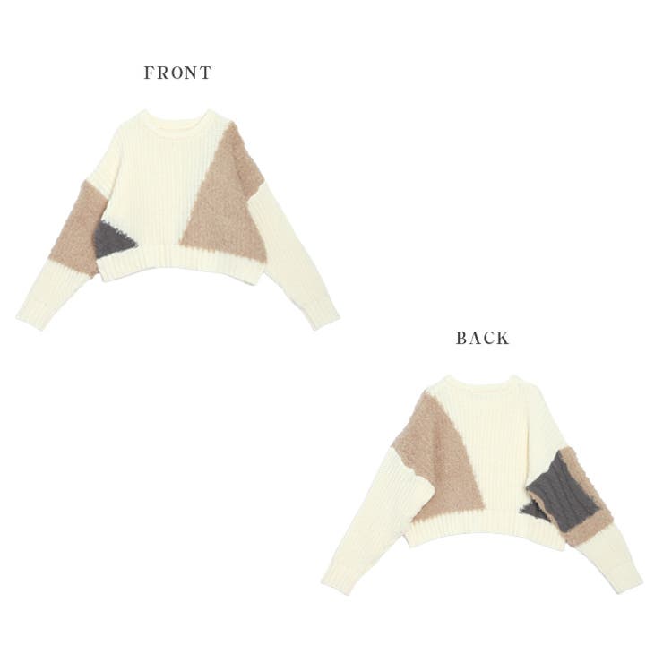 ニット ドッキング ミックス | AMELY | 詳細画像14 