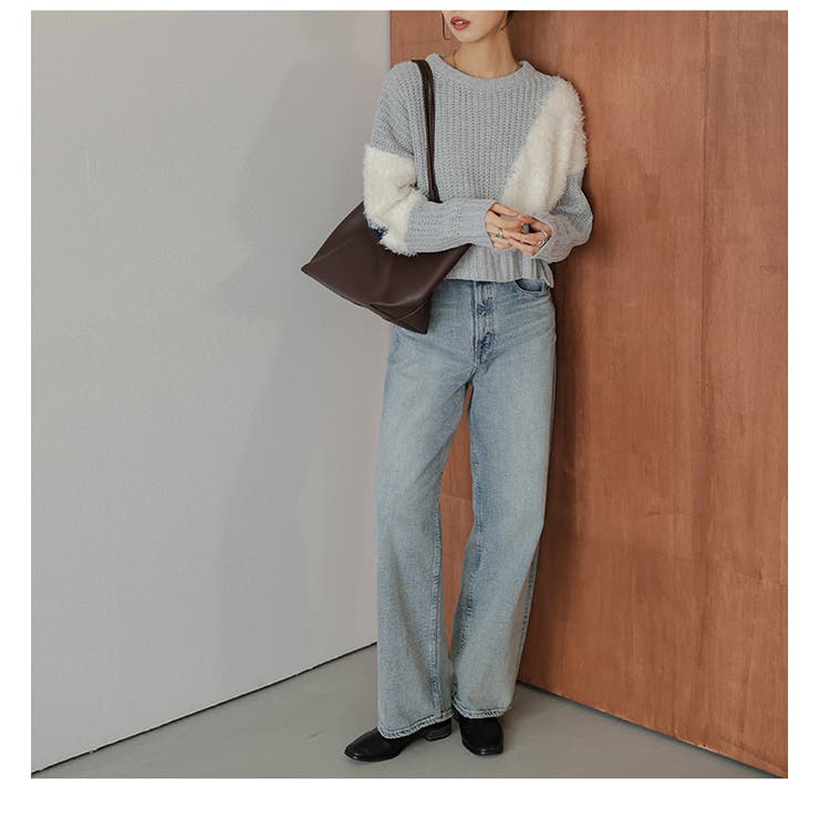 ニット ドッキング ミックス | AMELY | 詳細画像6 